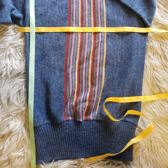 Sold70s Preppy Vintage Sweater Bateau Neckline - Picture 6 of 10